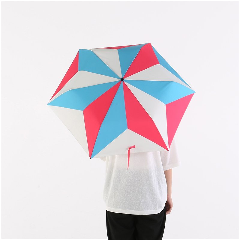 138g 超輕疏水摺疊傘-WOW系列 - 雨傘/雨衣 - 塑膠 紅色