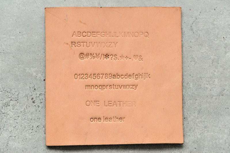 Handmade Leather Cigarette Case logo custom cost digital letter font imprint - Other - Other Materials 