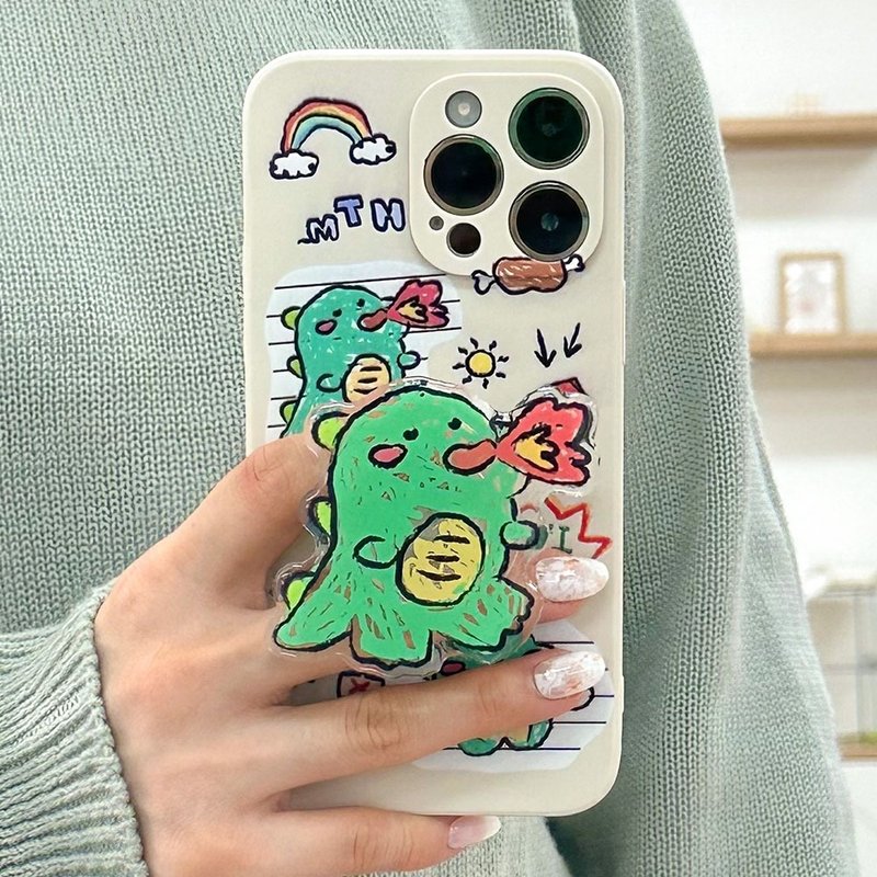 素描 maro 握把智慧型手機壓克力智慧托克 - 手機配件 - 壓克力 綠色