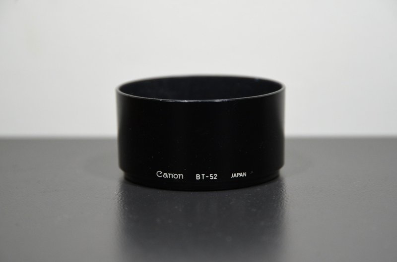 【經典古物】佳能 Canon NFD 85mm F1.8 100mm F2 BT-52 遮光罩 - 相機/拍立得/底片相機 - 其他材質 