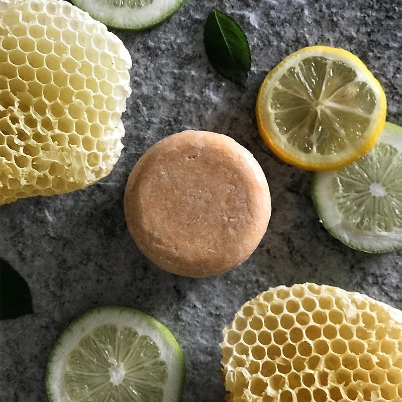 蜂蜜保濕洗髮皂 - 肥皂/手工皂 - 植物．花 橘色