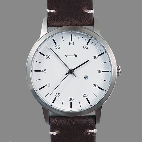 Tuesday Evening Vintage Mark One (Modern Vintage Watch) - White Dial