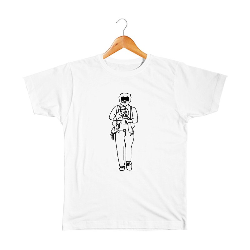 Ethan #3 T-shirt - เสื้อยืดผู้หญิง - ผ้าฝ้าย/ผ้าลินิน ขาว