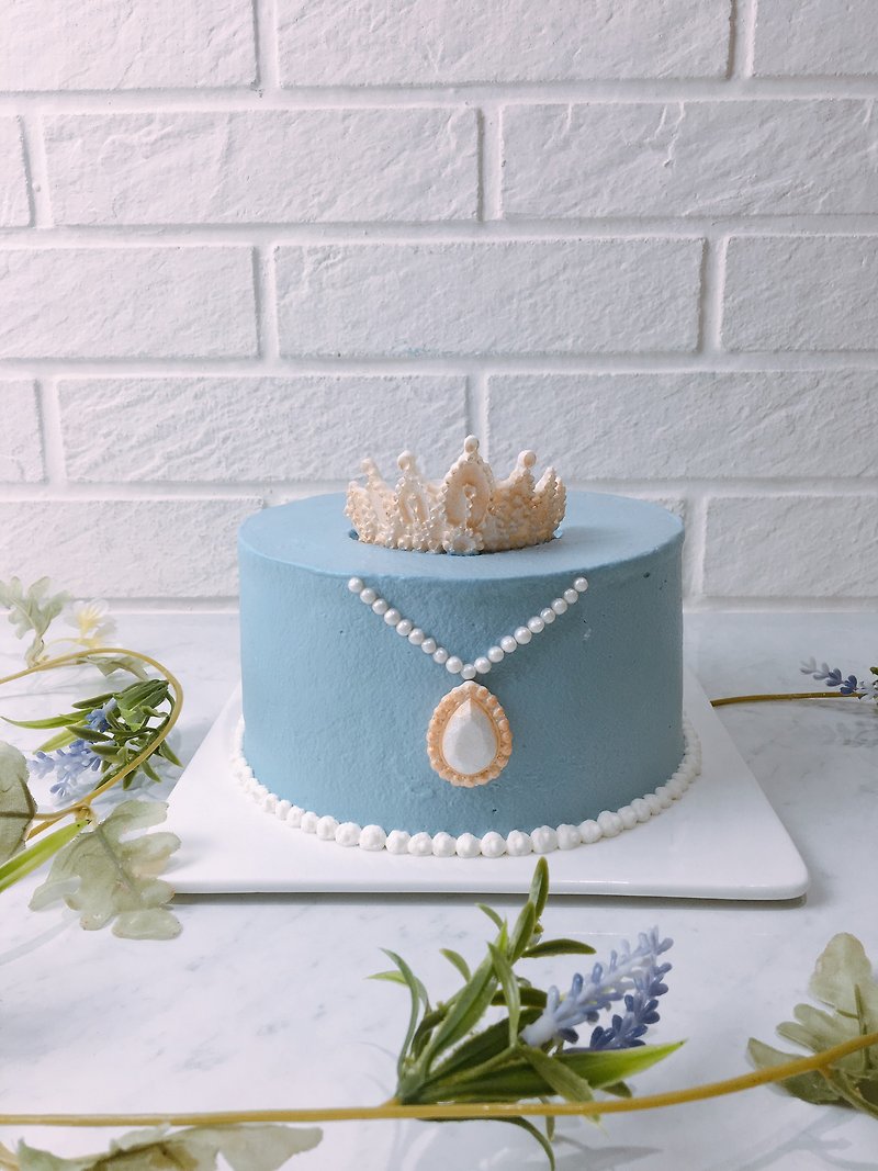 Handmade DIY course, the best afternoon tea for sisters, European style palace jewelry / 6 inch cake / - Cuisine - Other Materials 