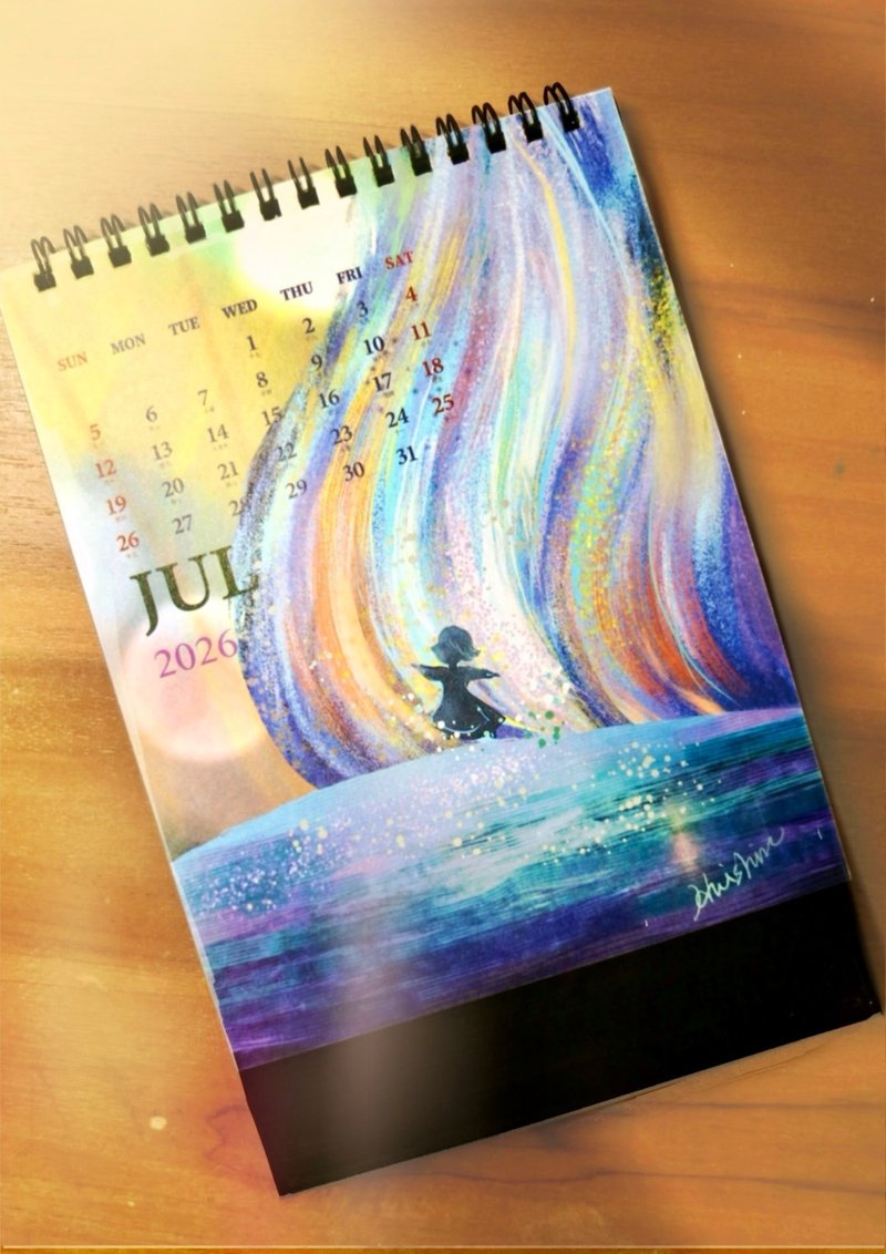 【Huishinstudio 】原創2026桌曆-贈耶誕明信片任一款 - 日曆/月曆/年曆 - 紙 