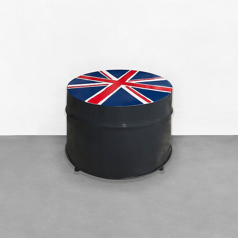 Oil drum series furniture oil drum coffee table CU018-B - อื่นๆ - โลหะ 