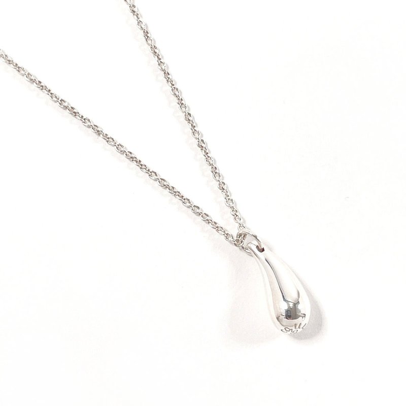 【日本直送 中古美品】ティファニー TIFFANY&Co. ネックレス ティアドロップ エルサペレッティ シルバー925 - 項鍊 - 純銀 銀色