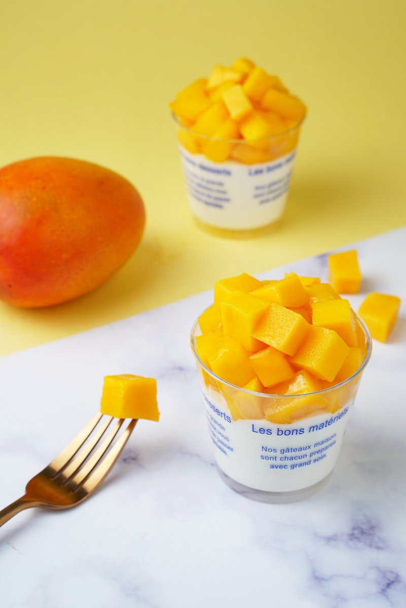 Mango Cheese (4 in) - Cake & Desserts - Fresh Ingredients Orange