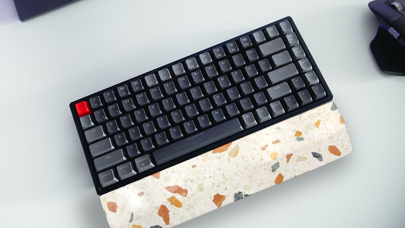 Italian Terrazzo-Normal Edition-Natural Stone Keyboard Rest - Mouse Pads - Stone 