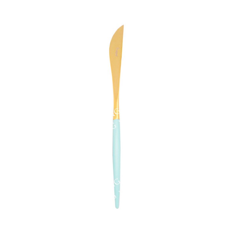 GOA系列Tiffany藍金主餐刀 - 刀/叉/湯匙/餐具組 - 不鏽鋼 藍色