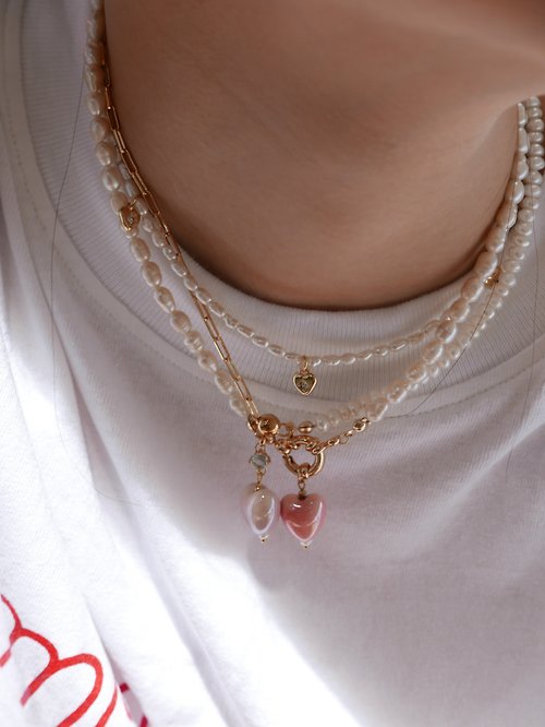 valleydarley Valleydarley - All her heart pearl necklace