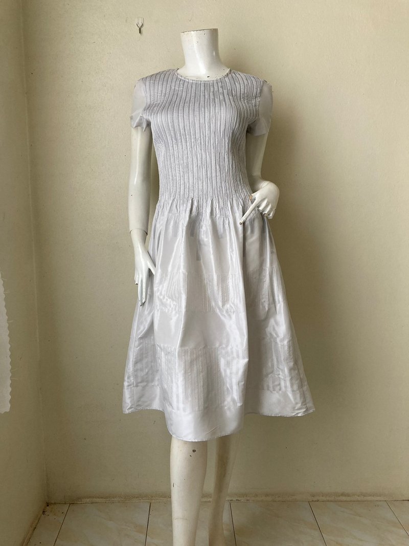 90s dress / 90s amazing HIROKO BIS Size 9will fit M - 洋裝/連身裙 - 聚酯纖維 