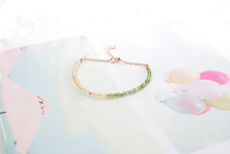 Tourmaline。Bracelet - Bracelets - Crystal Multicolor
