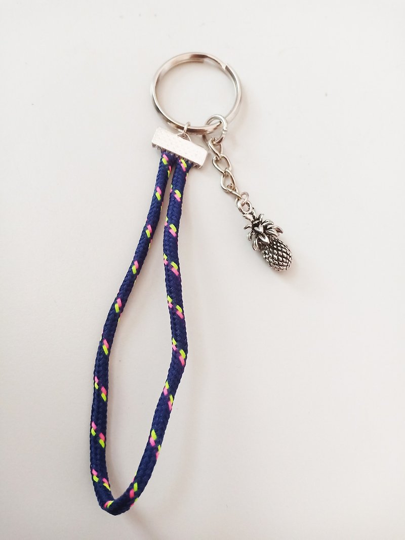 Pineapple disco up key ring - Keychains - Other Metals Blue