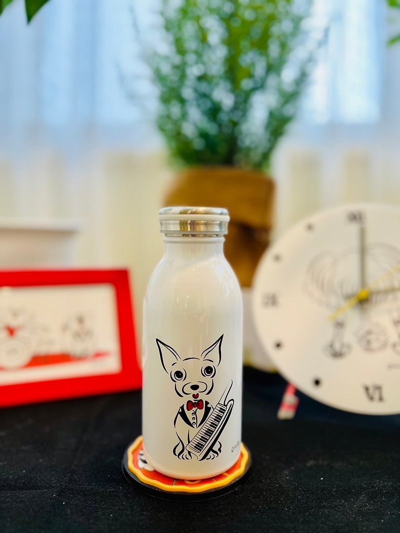 Q Family-吉娃娃-牛奶罐保溫瓶 - 保溫瓶/保溫杯 - 不鏽鋼 白色