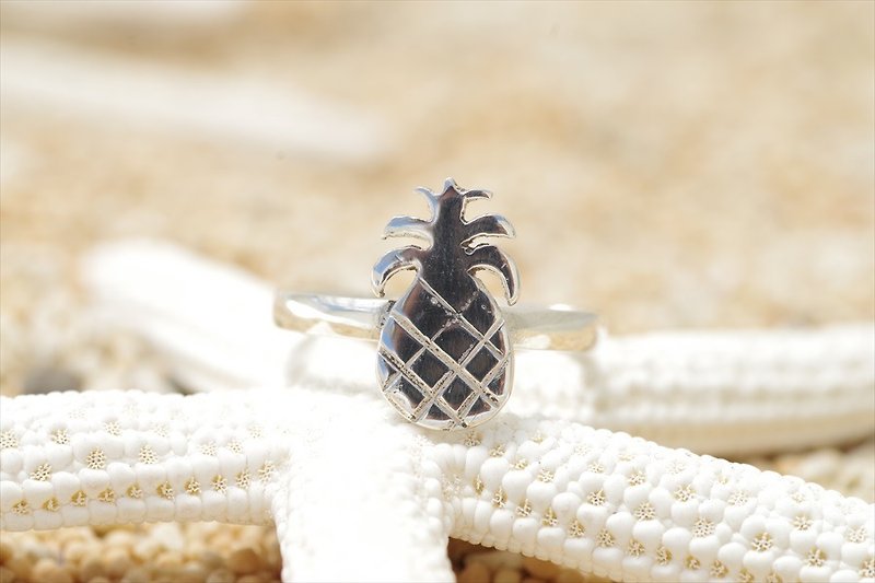 Pineapple Silver Ring - General Rings - Other Metals Silver