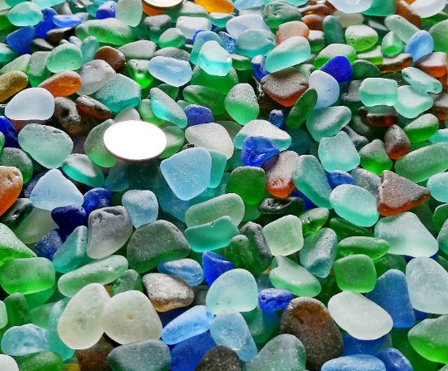 Genuine Sea glass Bulk for Craft and Jewelry FREE SHIPPING Beach glass  bulk.Real sea glass decor.Beach finds Seaglass - 2 lb - Yahoo Shopping