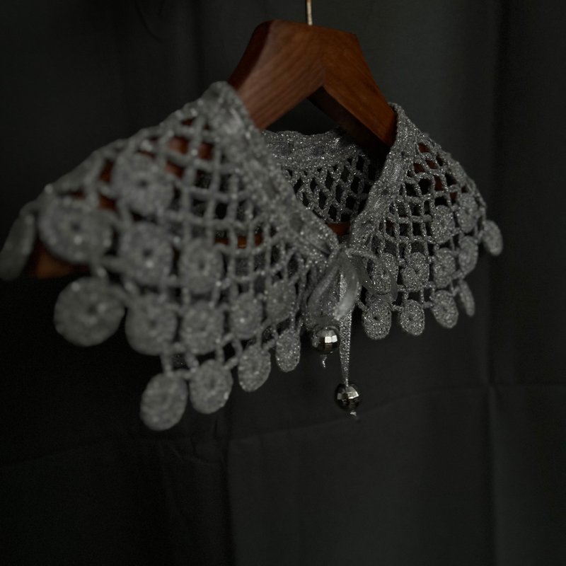 Crochet pattern collar PDF digital instant download, video tutorial - 手工藝教學/工具書 - 其他材質 