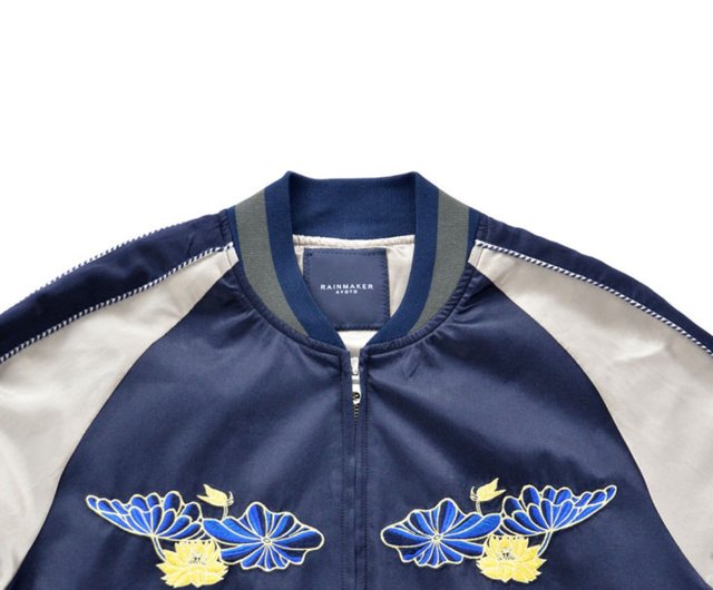 KYOTO SOUVENIR JACKET NAVY - Shop Ki-Yan Studio Women's Casual