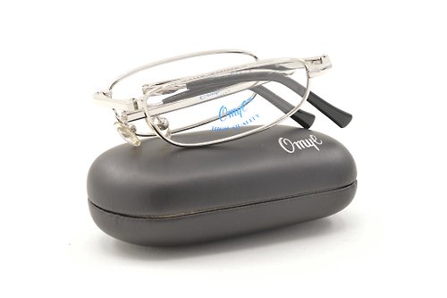 Nobel Optical 香港經典品牌奧妙Omyl 8882可加購平光/度數鏡片80年代折疊式眼鏡