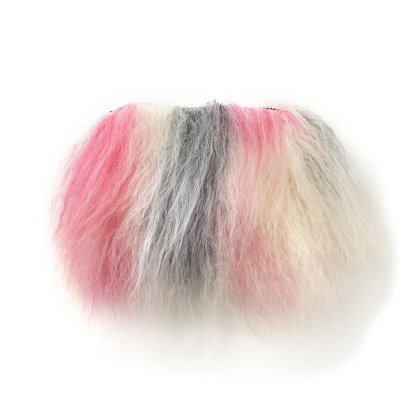 Ragdoll Furry Purse - 零錢包/小錢包 - 聚酯纖維 粉紅色