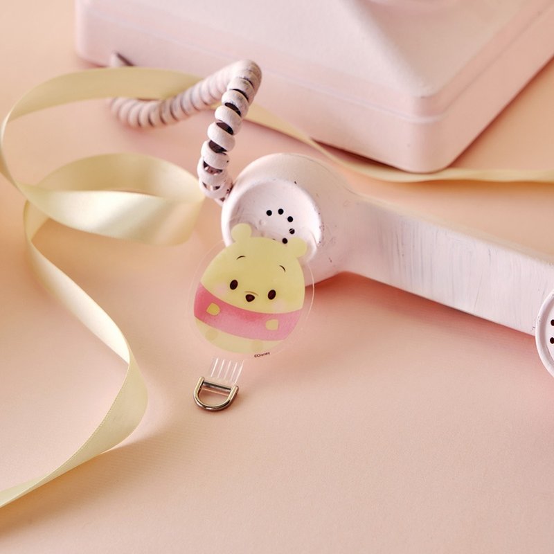 Disney Ufufy Series-Winnie the Pooh mobile phone hanging piece/clip - อุปกรณ์เสริมอื่น ๆ - พลาสติก หลากหลายสี