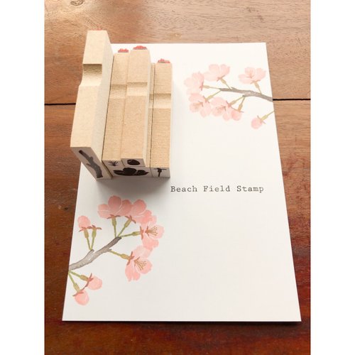 ako-japan GALLERY Cherry blossoms スタンプセット