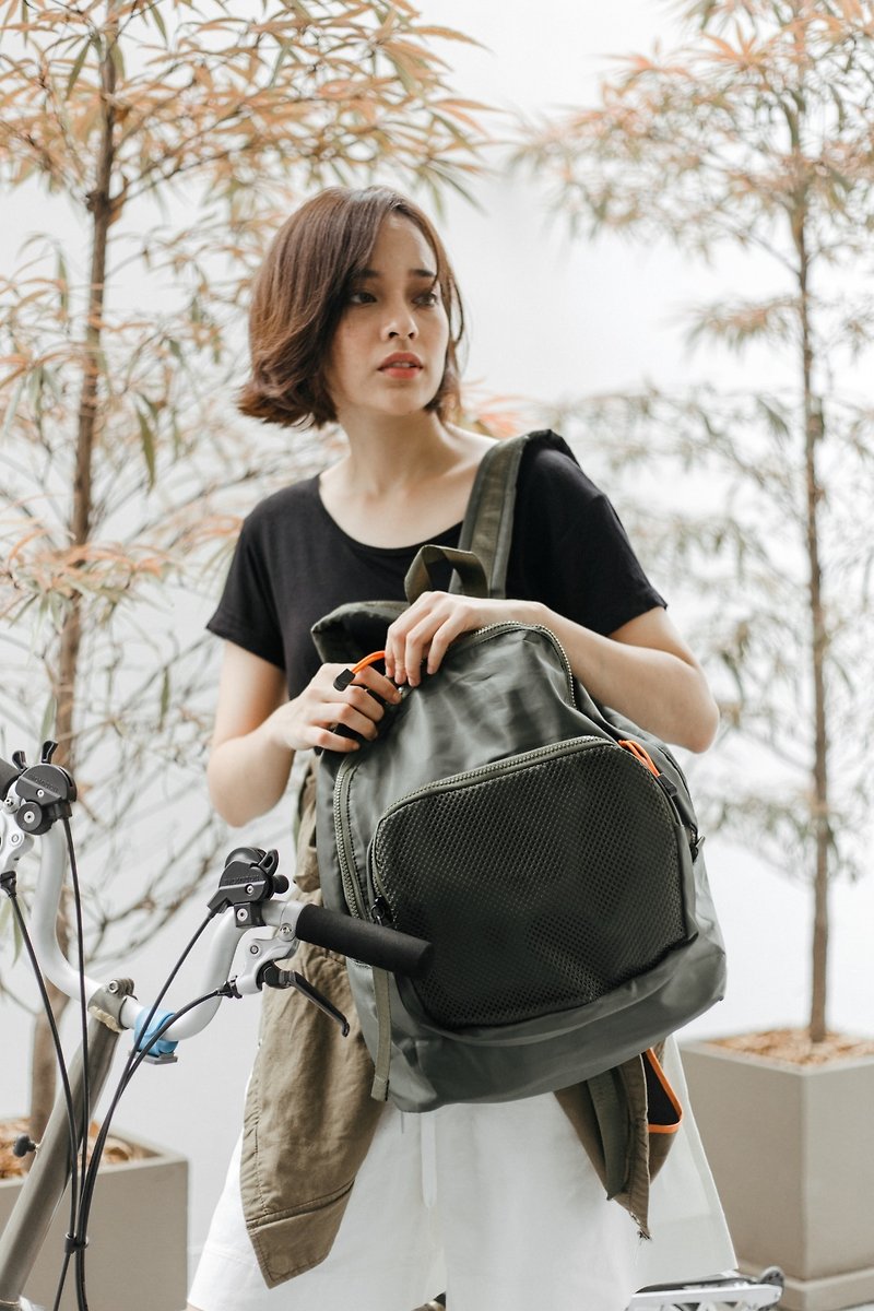 Mitty Backpack - Mitty collection  - Backpacks - Nylon Green