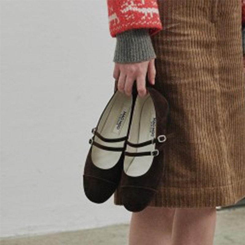 PRE-ORDER 韓國人手製 MACMOC Ruby 平底鞋 Brown - 其他女皮鞋 - 其他材質 