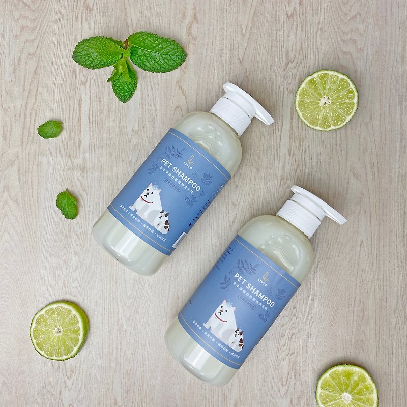 2 into the value set [Herbal Cleansing Soothing Pet Shampoo] 500ml-suitable for dogs and cats - ทำความสะอาด - สารสกัดไม้ก๊อก ขาว