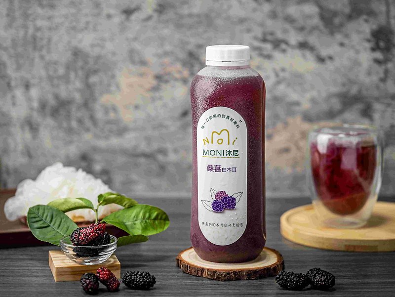 MONI Mulberry White Fungus Drink uses 100% fresh white fungus from Taiwan - Cake & Desserts - Other Materials 