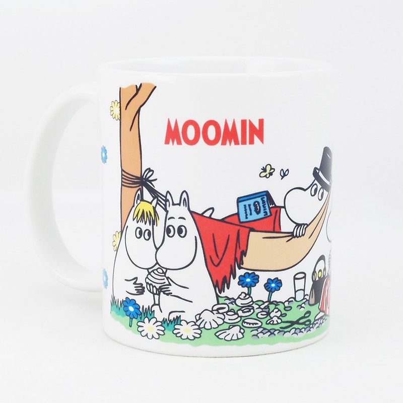 Authorized by Moomin-Mug【Picnic】 - Mugs - Porcelain Multicolor
