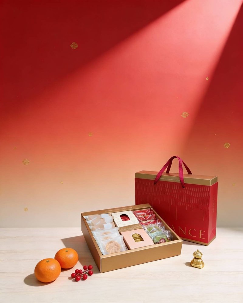2026馬年 新春和悅 手工糖果餅乾禮盒 - 零食/點心 - 其他材質 紅色
