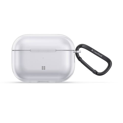 CaseStudi AIRPODS PRO 2 & 1 EXPLORER CLEAR CASE: CRYSTAL CLEAR