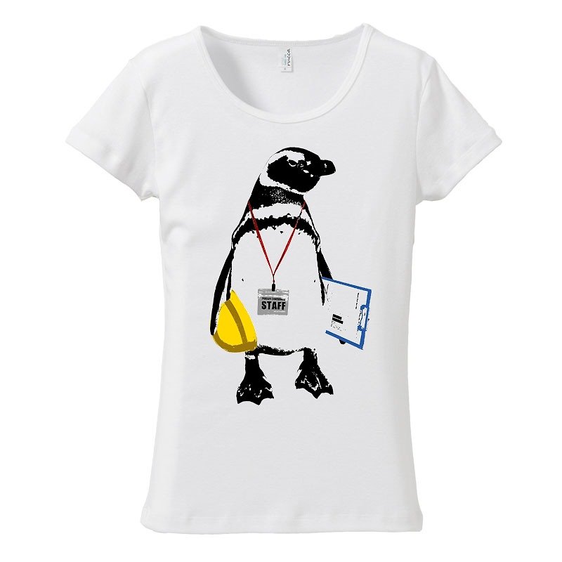 [Women&#39;s T-shirt] STAFF Penguin