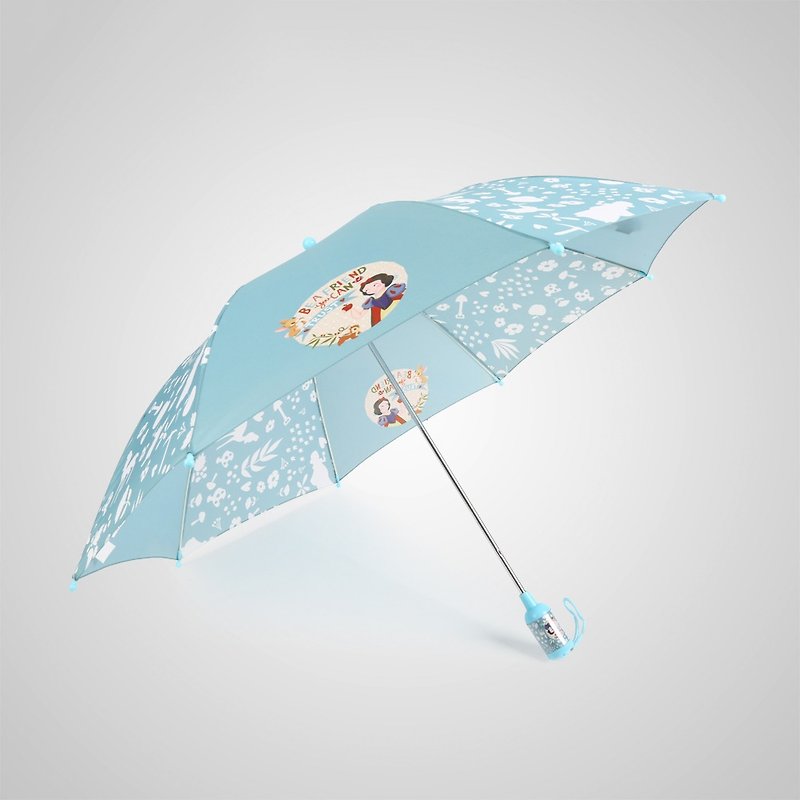 [Germany kobold] Disney official authorization - children's rain and rain dual-use umbrella cylinder handle - Snow White - ร่ม - วัสดุอื่นๆ สีน้ำเงิน