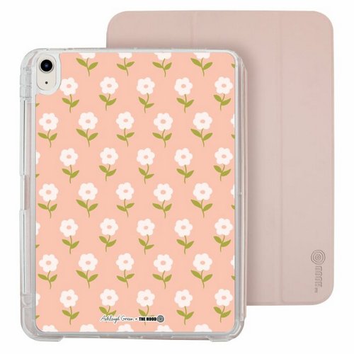 The Hood Pinkoi 旗艦店 70sFlowersiPad Air /Pro2024mini7可拆式防摔透明實色摺套