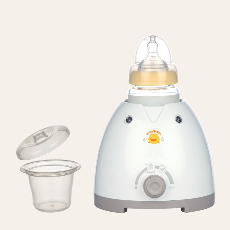 PiyoPiyo 黃色小鴨 多功能三合一溫奶器 - 其他 - 其他材質 白色