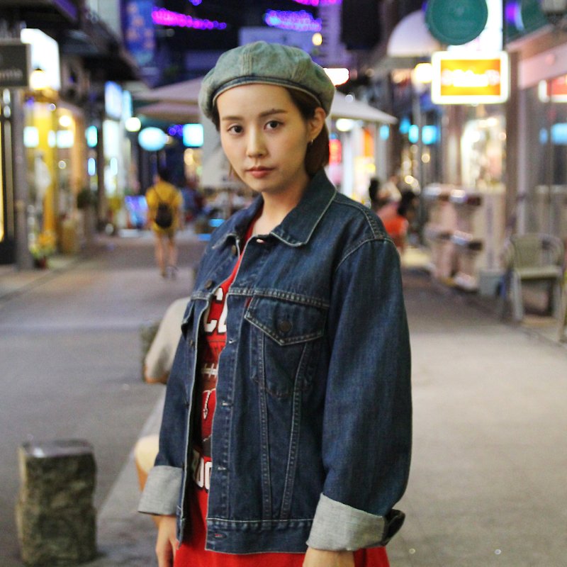 Tsubasa.Y ancient house brand ancient cowboy jacket 022, denim jacket - Women's Casual & Functional Jackets - Other Materials 