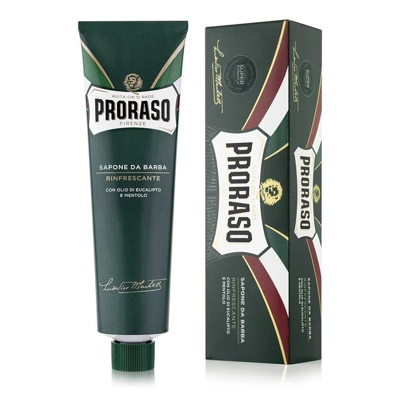 Proraso - 沁涼薄荷 綠標 刮鬍膏 / 刮鬍泡 刮鬍皂 刮鬍乳 刮鬍霜 - 男性保養/清潔/修容工具 - 其他材質 