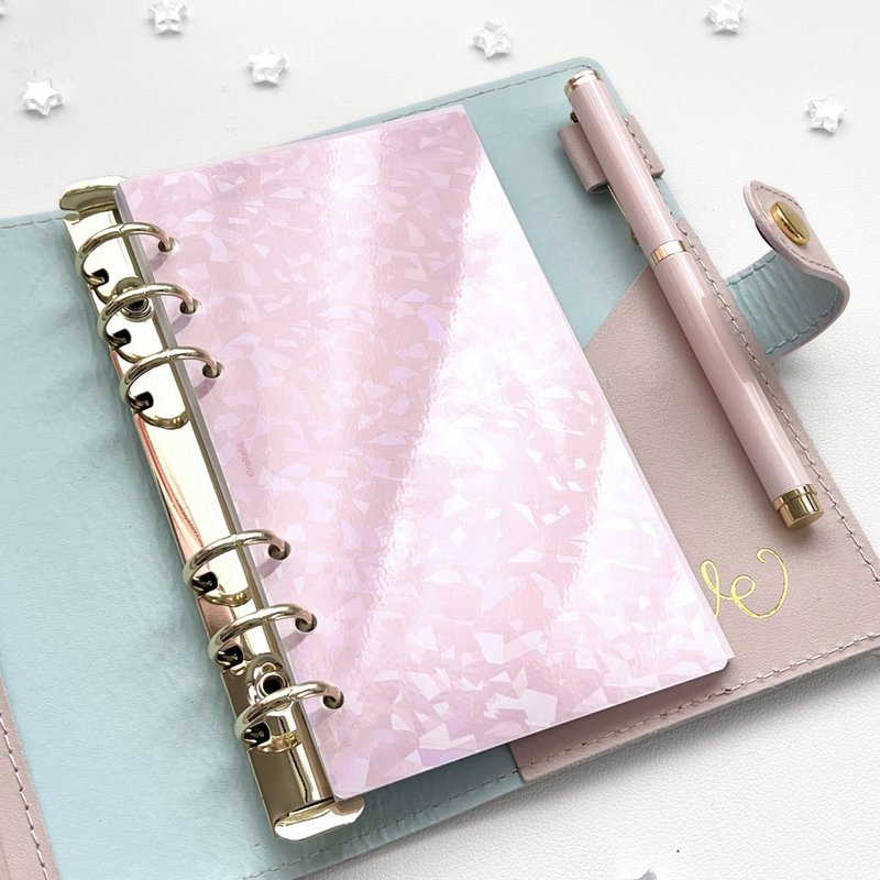 Sparkling Lifter Pink (Bible Size) - สมุดบันทึก/สมุดปฏิทิน - พลาสติก สึชมพู