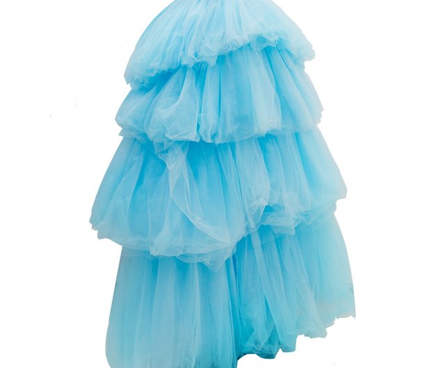 ★SHAKIRI★ 2-WAY POLKA DOT TULLE SKIRT (BLUE)★韓国送料込 SHAKIRI] 2-WAY POLKA DOT TULLE SKIRT (NAVY) – SellerWork