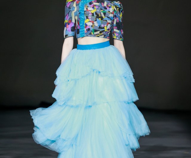 【新品】Bluelea Tulle tiered skirt 36 short Amazon.com: Carnevale New Women Tulle Skirts Knee Length