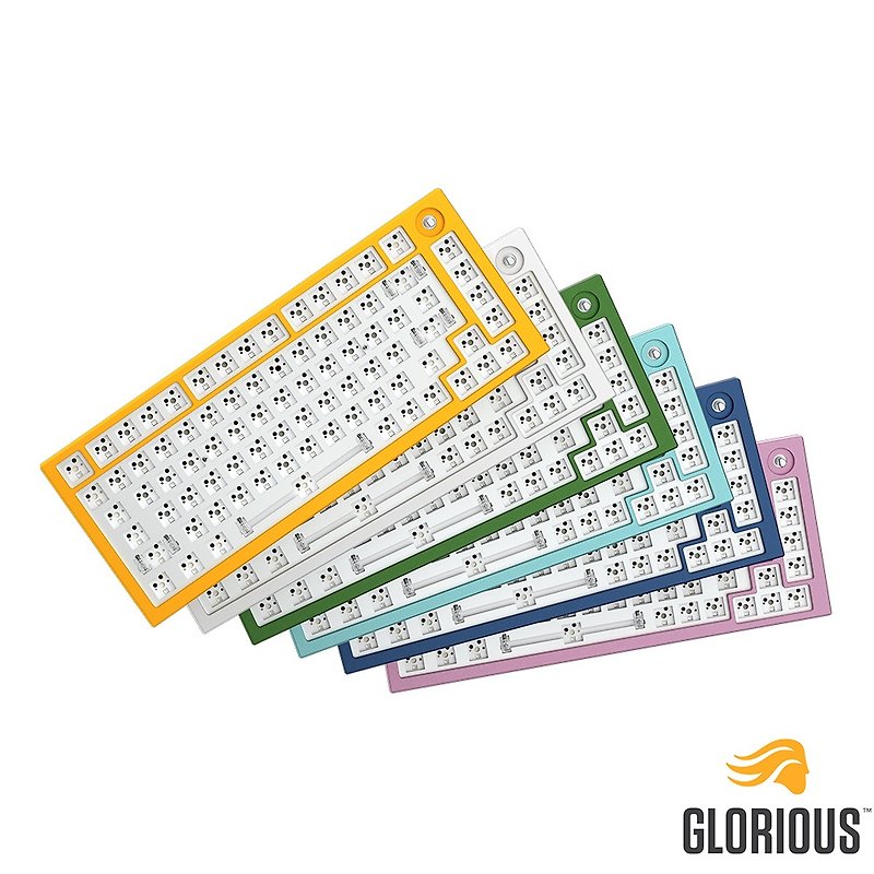 其他材質 電腦配件 多色 - Glorious GMMK PRO 75% DIY鍵盤上蓋