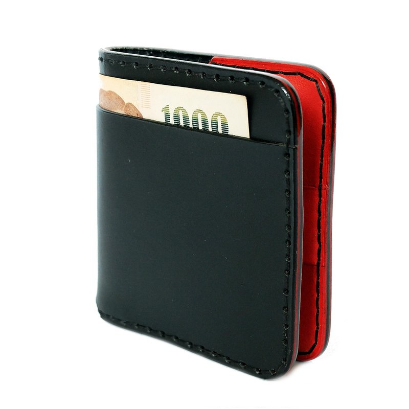 Mini Wallet Simone Sonata BR series Simone Sonata - Wallets - Genuine Leather Red