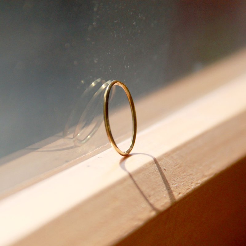 極簡系列 - 菱形/細緻銅戒 - 高質量黃銅戒指 銀飾 禮物 包裝