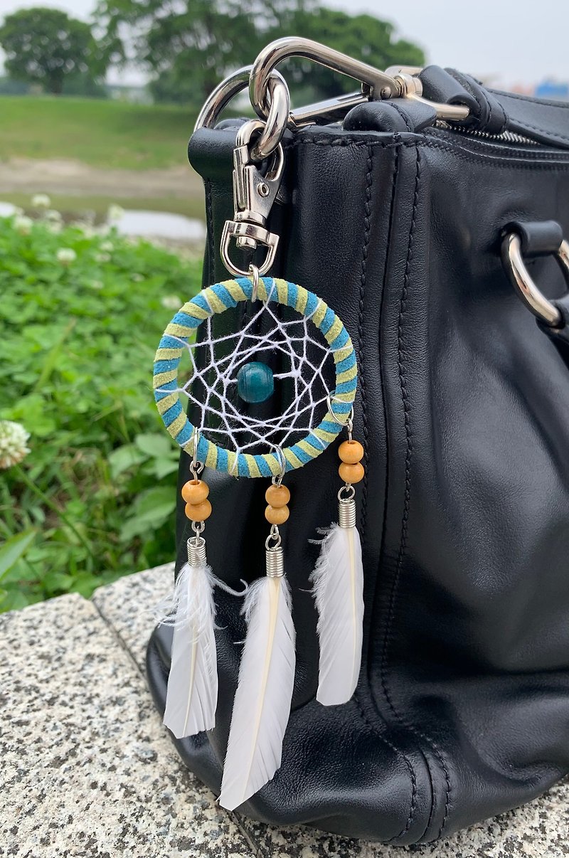Dream Catcher Charm---Walk with dreams / tranquil present - Charms - Other Materials Multicolor