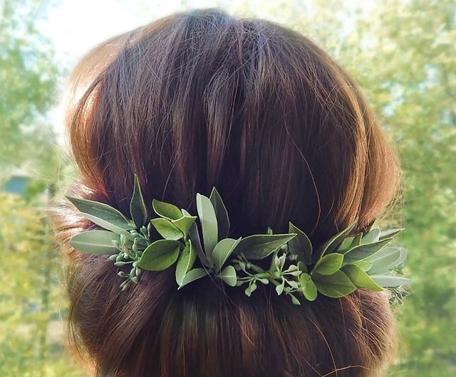 Shops Leaf bridal hair pins, leaves bridal hair pins