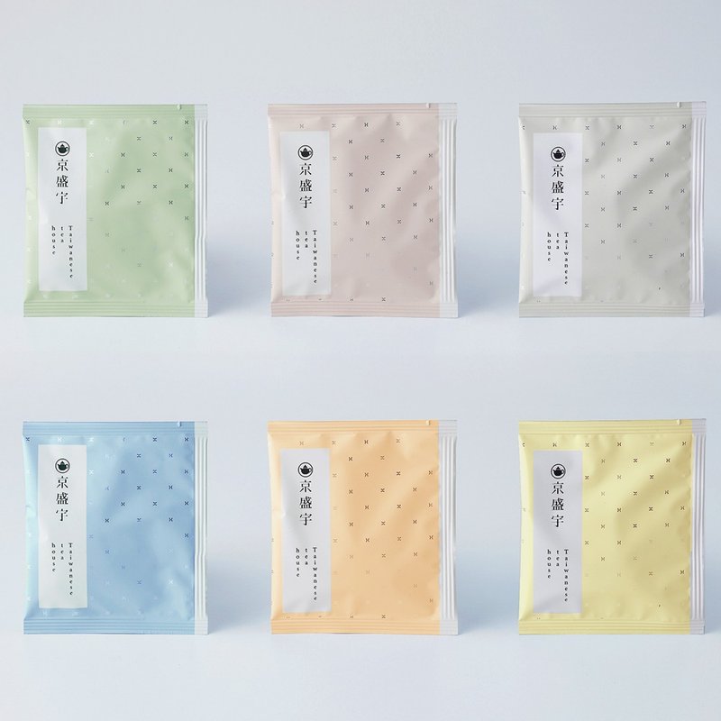 京盛宇 飯店茶包50入量販組(金萱/四季春/紅玉/鐵觀音/貴妃) - 茶葉/茶包/水果茶 - 新鮮食材 多色