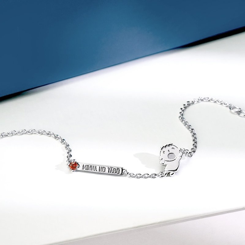 Dabao Classic Series-Dabao Crystal Diamond Sterling Silver Bracelet - Bracelets - Sterling Silver Silver